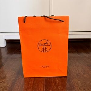 Hermes gift bag, medium size
